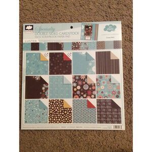 Cloud 9 12 X 12 Paper Pack Cocoa Mint Collection B16